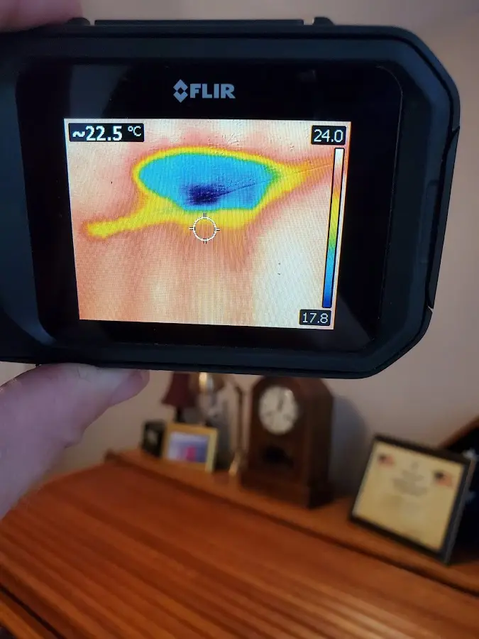 Thermal imaging inspection for water damage in Mead