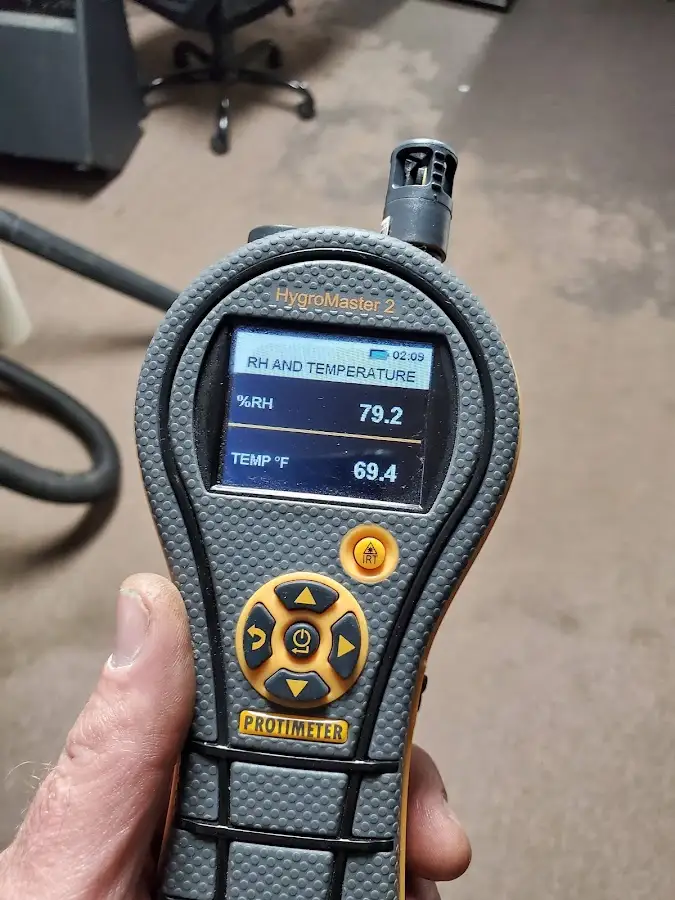 Moisture meter humidity assessment for Mold Remediation & Removal in Mead